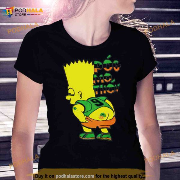 Bart Simpson Pog Mo Thon Shirt
