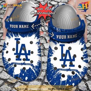 Baseball Classic Clogs Shoes Personalized La Dodgers Team Crocs Clog Shoes