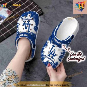 Baseball Classic Clogs Shoes Personalized La Dodgers Team Crocs Clog Shoes 2
