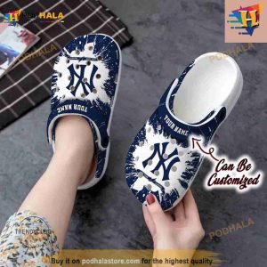 Baseball Classic Clogs Shoes Personalized Ny Yankees Team Crocs Clog Shoes 2