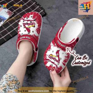 Baseball Classic Clogs Shoes Personalized Stl Cardinals Team Crocs Clog Shoes 2