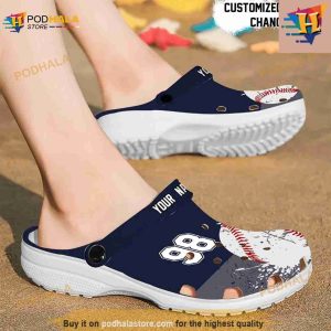 Baseball Classic Crocs Clog Shoes For Men 3