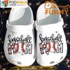 Baseball Mom 3D Crocs, Funny Crocs