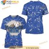 Baseball Mom Bleached Sublimated 3D Shirt