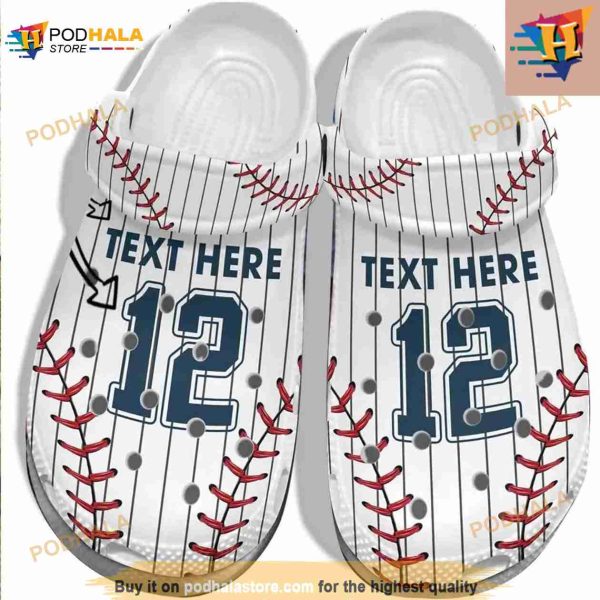Baseball Uniform Player Clogs For Batter Crocs Clog Shoes
