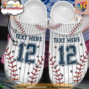 Baseball Uniform Player Clogs For Batter Crocs Clog Shoes 2