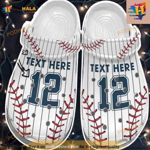 Baseball Uniform Player Clogs For Batter Crocs Clog Shoes 3