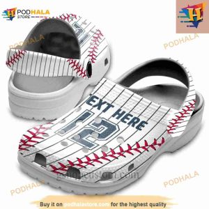 Baseball Uniform Player Crocs Clog Shoes 2