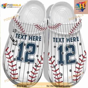 Baseball Uniform Player Crocs Clog Shoes 3