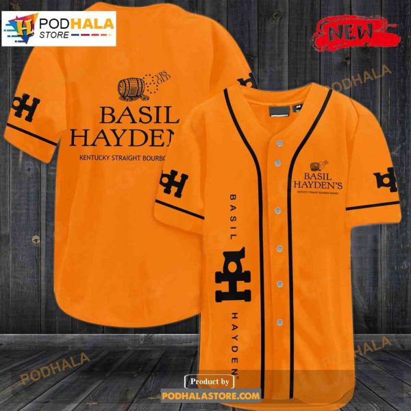 Basil Hayden’s Orange Baseball Jersey