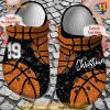 Basketball Classic Clogs Shoes Basketball Glitter Crocs Clog Shoes