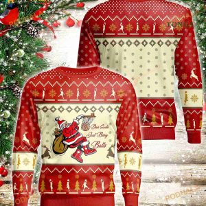 Basketball Dear Santa Just Bring Balls Christmas 3D Ugly Sweater