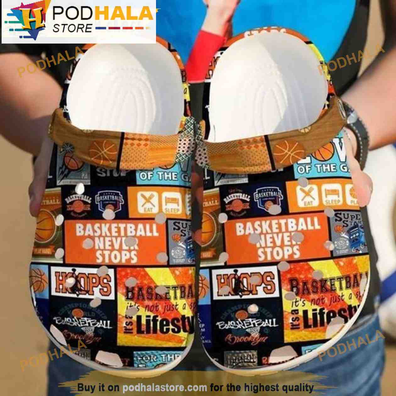 Basketball It’s Not Just A Sport It’s A Lifestyle Funny 3D Crocs, Funny Crocs Basketball It’s Not Just A Sport It’s A Lifestyle Funny 3D Crocs, Funny Crocs