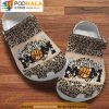 Basketball Mom Leopard Pattern 3D Crocs, Funny Crocs