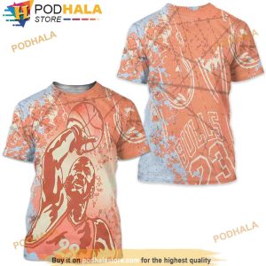 Basketball Superstar Unisex Sneaker 3D Shirt, Match Crimson Bliss 5s Tee