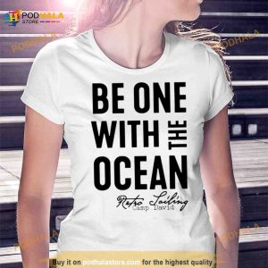 Be One With The Ocean Retro Sailing Camp David T Shirt