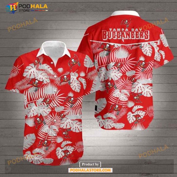 Beach Shirt NFL Tampa Bay Buccaneers Hawaiian Shirt All Over Print