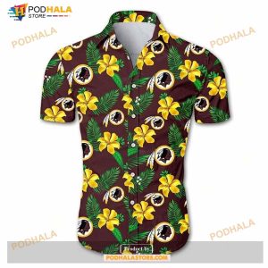 Washington Redskins NFL Hawaiian Shirts - Bring Your Ideas, Thoughts And  Imaginations Into Reality Today