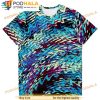 Beach Waves Ocean Wave Effect Abstract 3D Shirt