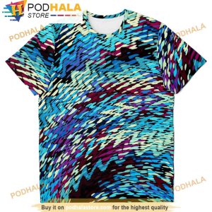 Beach Waves Ocean Wave Effect Abstract 3D Shirt