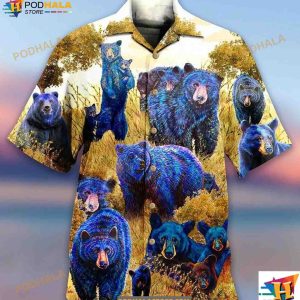 Bear Love Animals Hawaiian Shirt, Gift Ideas For Bear Lovers