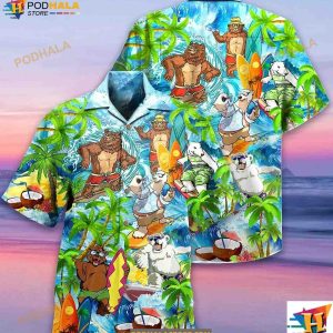 Bear Love Beach Love Animals Hawaiian Shirt Gift Ideas For Bear Lovers 2