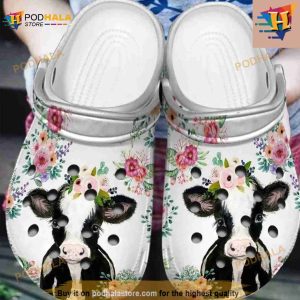 Beautiful Cow Slippers Crocs Clog Shoes 3