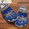 Beautiful Love Gift Dragonfly 3D Crocs, Funny Crocs