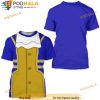 Beauty And The Beast Prince Adam Unisex All Over Print Running Costume 3D Shirt