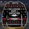 Because I Was Inverted 3D Ugly Christmas Sweater