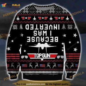 Because I Was Inverted 3D Ugly Christmas Sweater