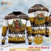 Beer Bear Camping Christmas Knitted 3D Funny Ugly Sweater