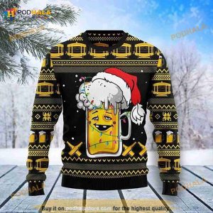 Beer Christmas Funny Ugly Sweater, Christmas Funny Ugly Sweater