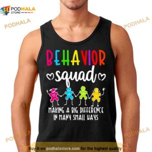 Behavior Squad Making A Big Difference In Many Small Ways Autism Shirt 2