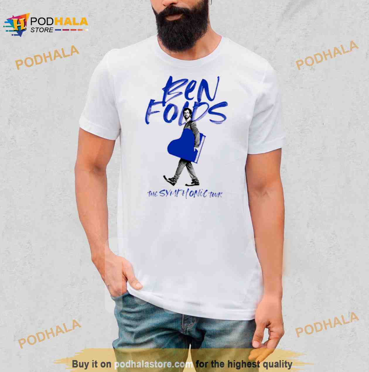 Ben The Symphonic Tour Music Folds Logo Ben Folds Shirt Ben The Symphonic Tour Music Folds Logo Ben Folds Shirt