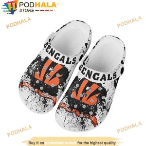 Bengals 3D Crocs, Funny Crocs