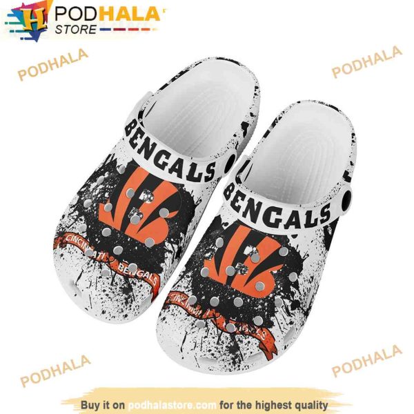 Bengals 3D Crocs, Funny Crocs