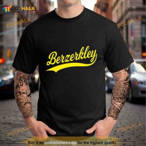 Berkeley California Yellow Logo Shirt 2