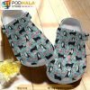 Bernese Mountain Dog Pattern 3D Crocs, Funny Crocs