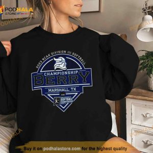 Berry University 2023 NCAA Division III Softball Championship Berry Shirt