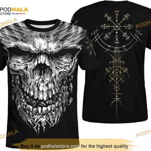 Berserker Heathen Viking All Over Design 3D Shirt