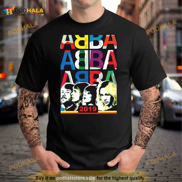 Best Color Music 2019 Abba Shirt