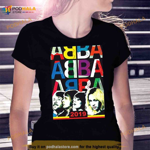 Best Color Music 2019 Abba Shirt