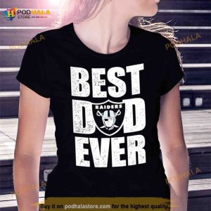 Best Dad Ever Las Vegas Football Shirt 3