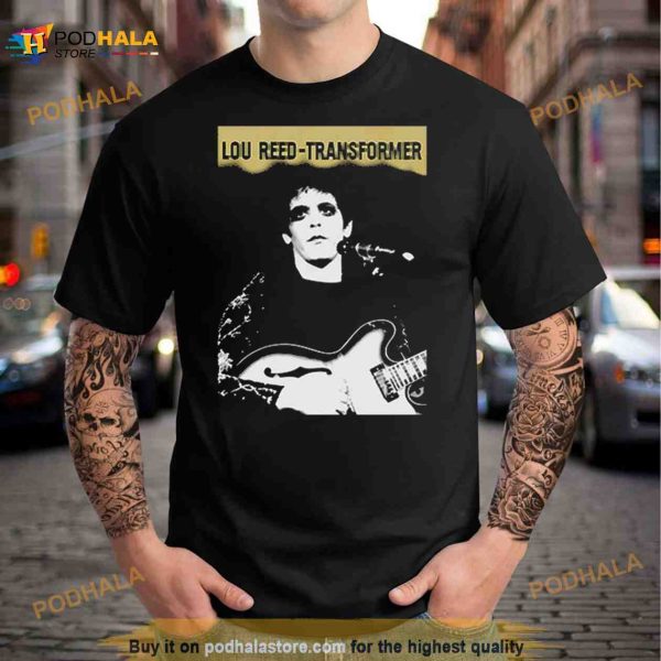 Best Lou Reed Transformer Album Cover T Shirt