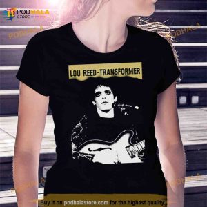 Best Lou Reed Transformer Album Cover T Shirt 2