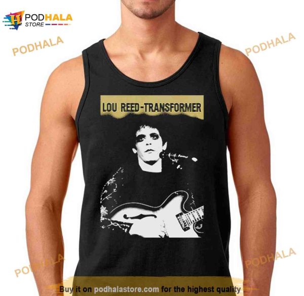 Best Lou Reed Transformer Album Cover T Shirt