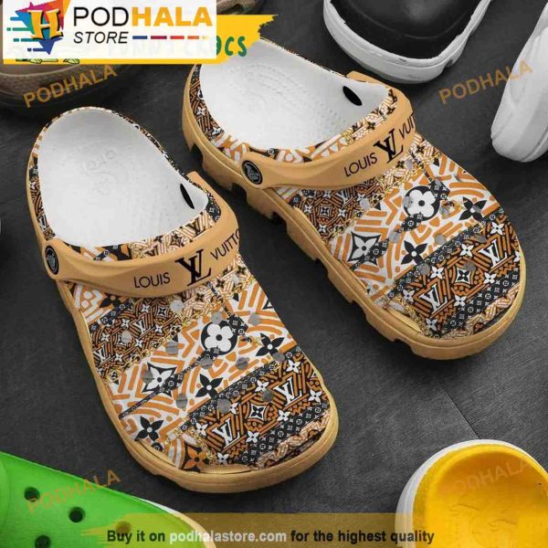Best Louis Vuitton Lv 3D Crocs, Funny Crocs