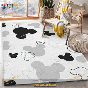 Best Mickey Ears Disney Area Rug Living Room And Bedroom Rug