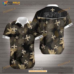 Best New Orleans Saints Hawaiian Shirt For Cool Fans, Tropical Shirt